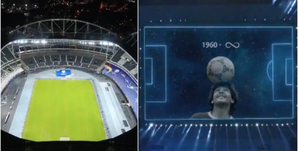 Conmovedor: el homenaje a Maradona en la Copa América 2021