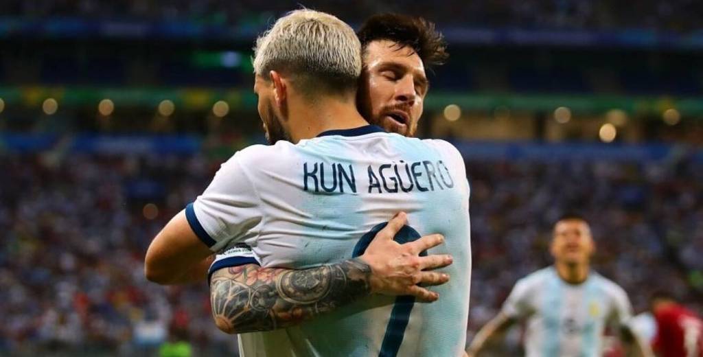 El tremendo mensaje de Messi al Kun Agüero: "Duele mucho..."