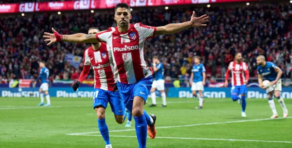 Con un doblete infernal de Suárez, el Atlético goleó al Alavés 4-1