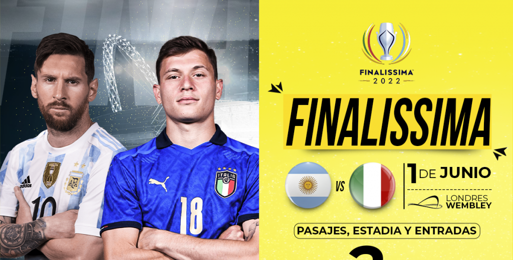 ¿Querés viajar gratis a ver la Finalísima entre Argentina e Italia?