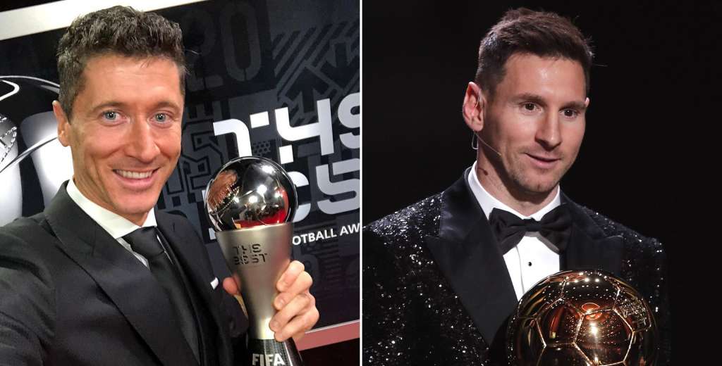 Messi se cansó: le respondió a Lewandowski por criticar su Balón de Oro