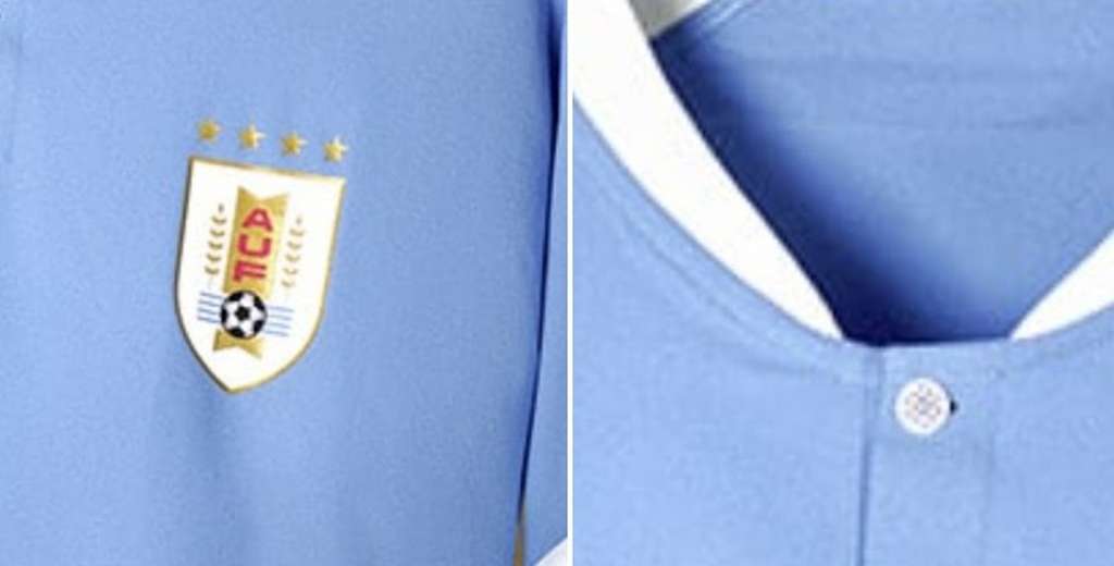 Uruguay presentó su camiseta para Qatar 2022 y es hermosa