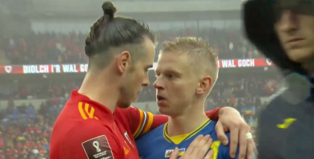 El gran gesto de Gareth Bale con los jugadores de Ucrania