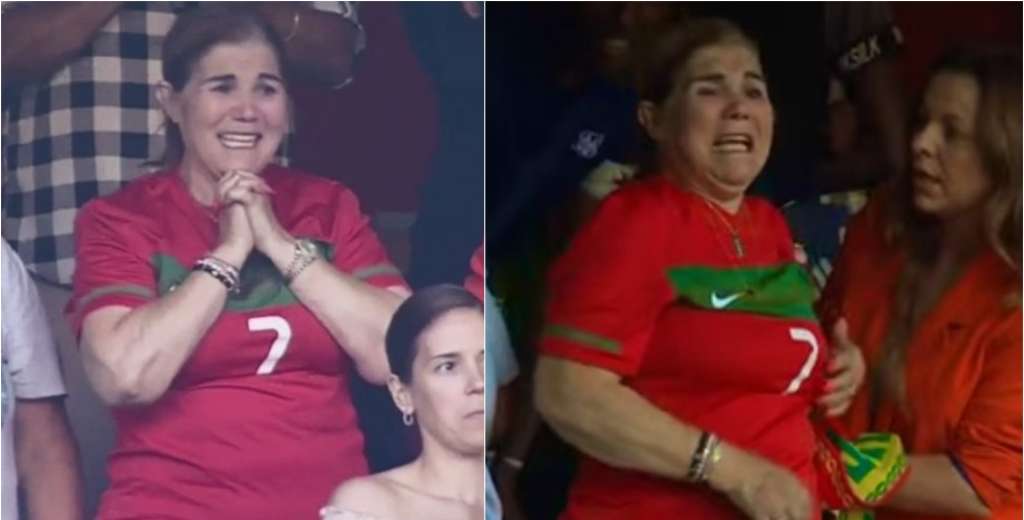 Cristiano metió dos goles y su madre conmovió a todos con su reacción