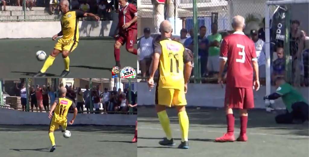 Sigue siendo un crack: el golazo de Romário en fútbol 5