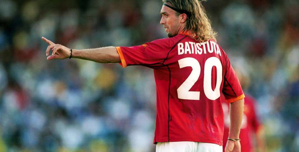 Batistuta, the controversial signing that gave AS Roma their last Serie A