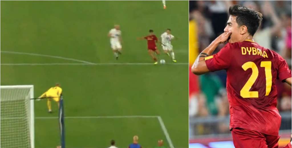 Por eso lo pidió Mourinho: el primer golazo de Dybala en la Roma