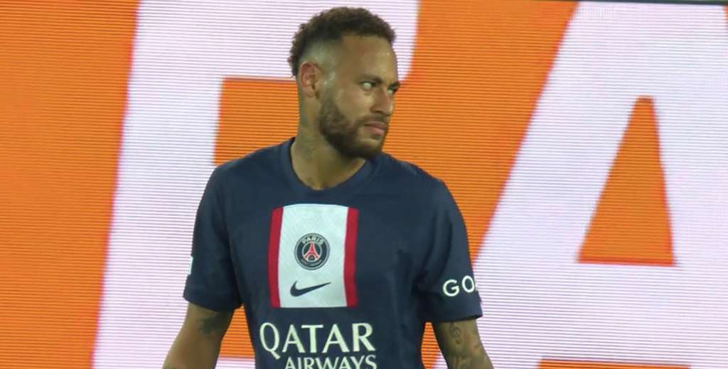 Era el 3-0 del PSG, Mbappé no se la pasó y Neymar lo quería matar