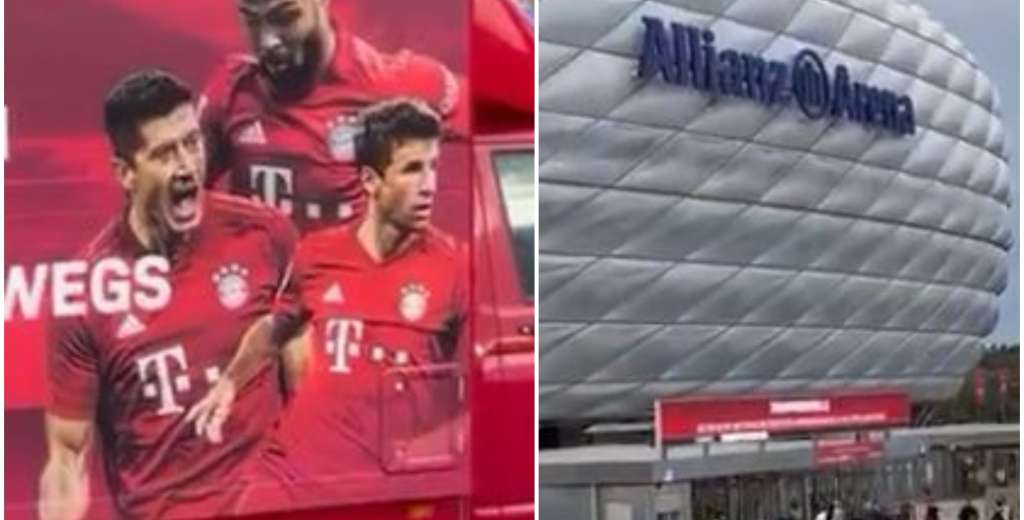 Insólito: Lewandowski todavía tiene su furgoneta del Bayern Múnich
