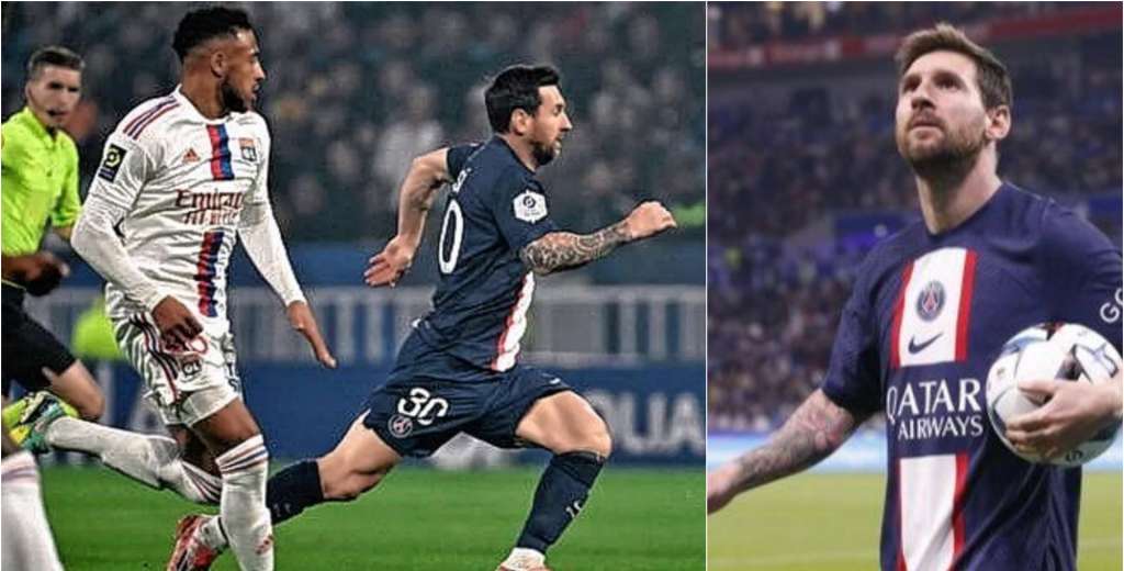 Tiene 35 años: el video de Messi contra el Lyon del que todos hablan