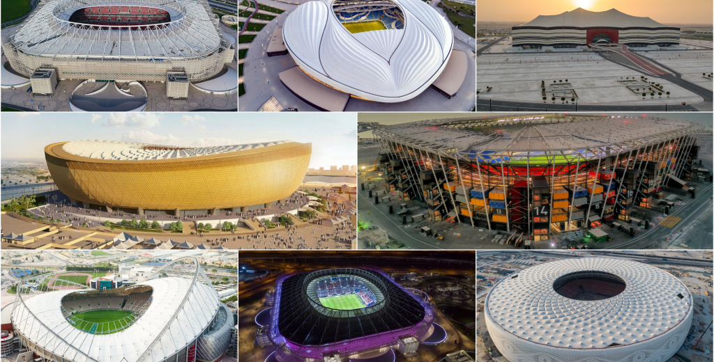 Los 8 estadios del Mundial Qatar 2022: Allí donde ocurrirá la magia - Bitbol