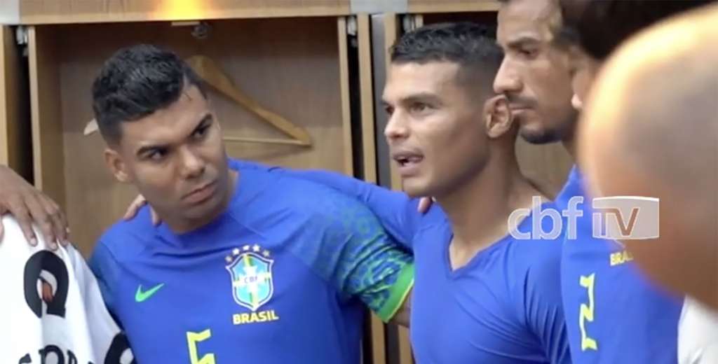 Thiago Silva le pega 3 veces a Casemiro y su reacción es Imperdible