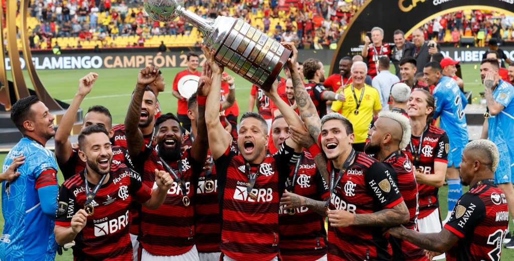 Flamengo es el campeón de la Copa Conmebol Libertadores 2022 - Bitbol